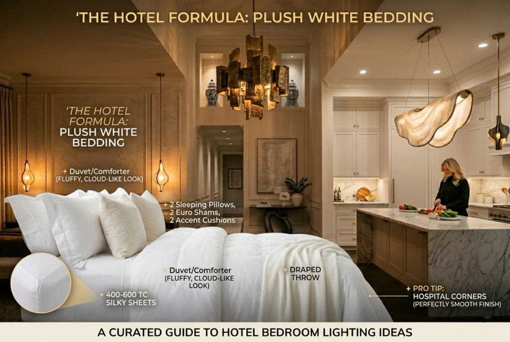 What Are Easy Ways to Make Your Bedroom Feel More Hotel-Like? Start With White Bedding