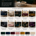 Velvet Sofa Ideas