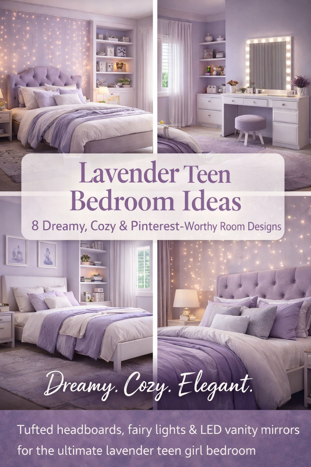 Lavender Teen Bedroom Ideas: 8 Dreamy & Cozy Room Designs
