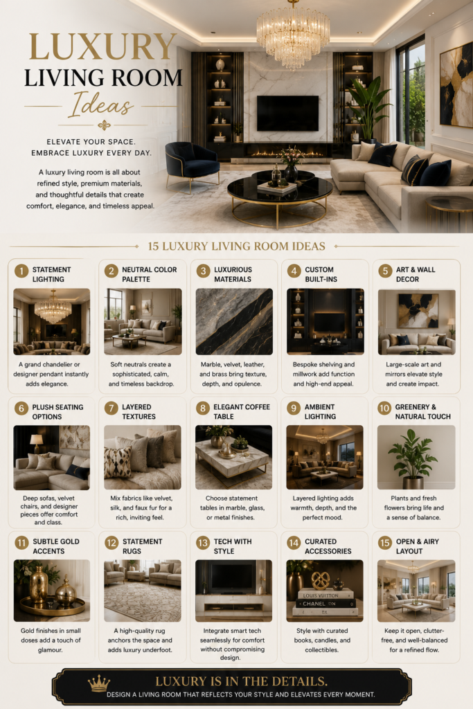 Luxury Living Room Ideas