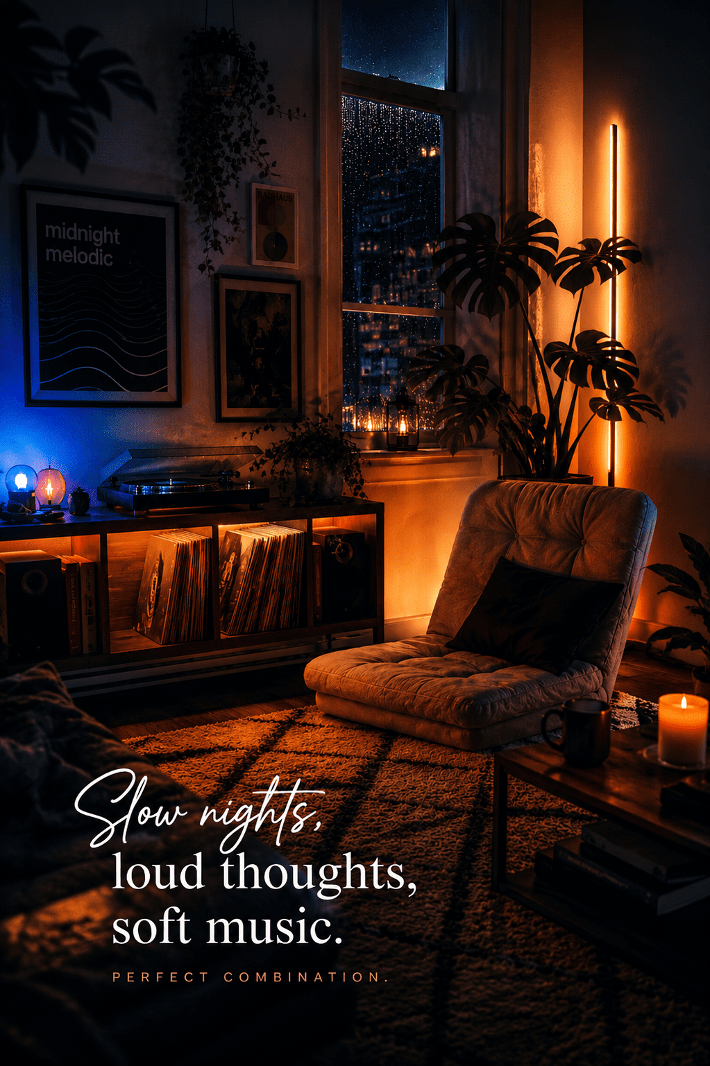ambient room lighting