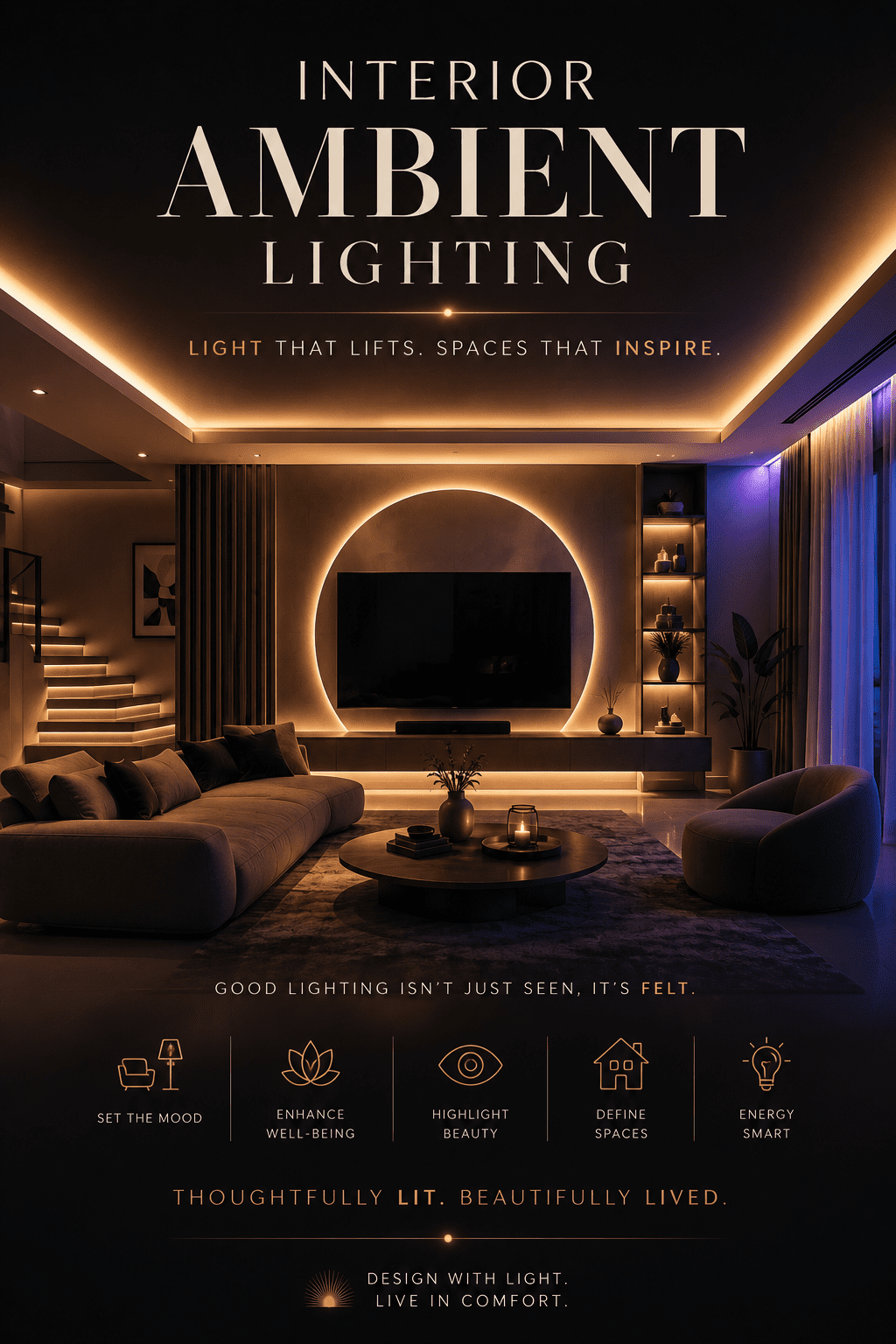 Interior Ambient Lighting: