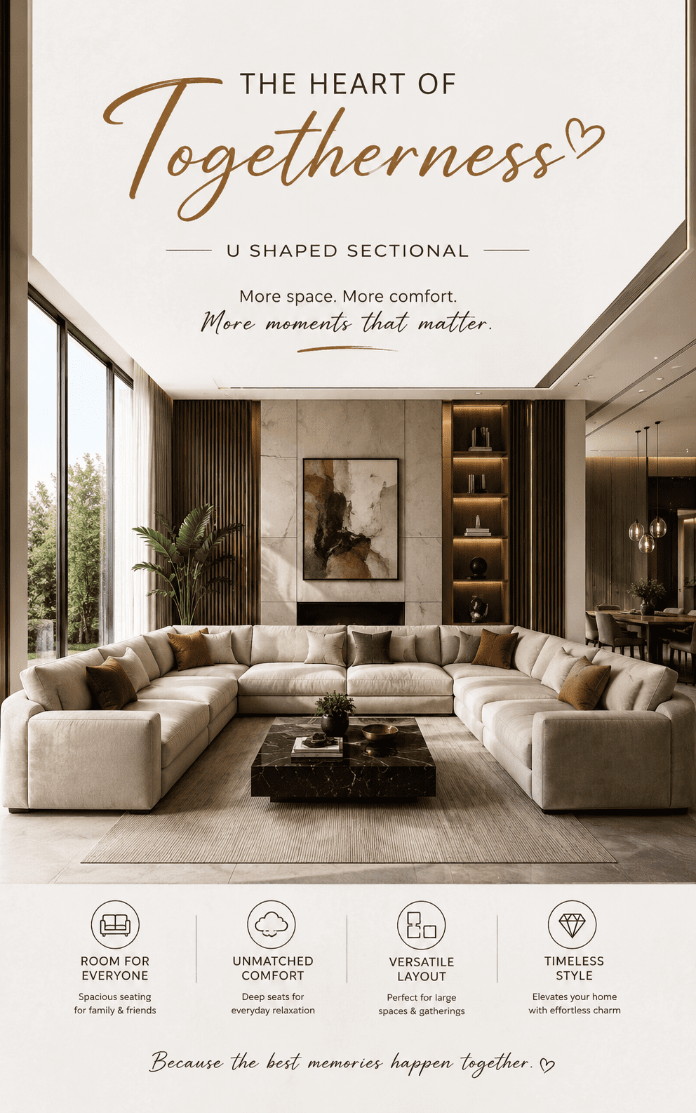 U Shaped Sectional