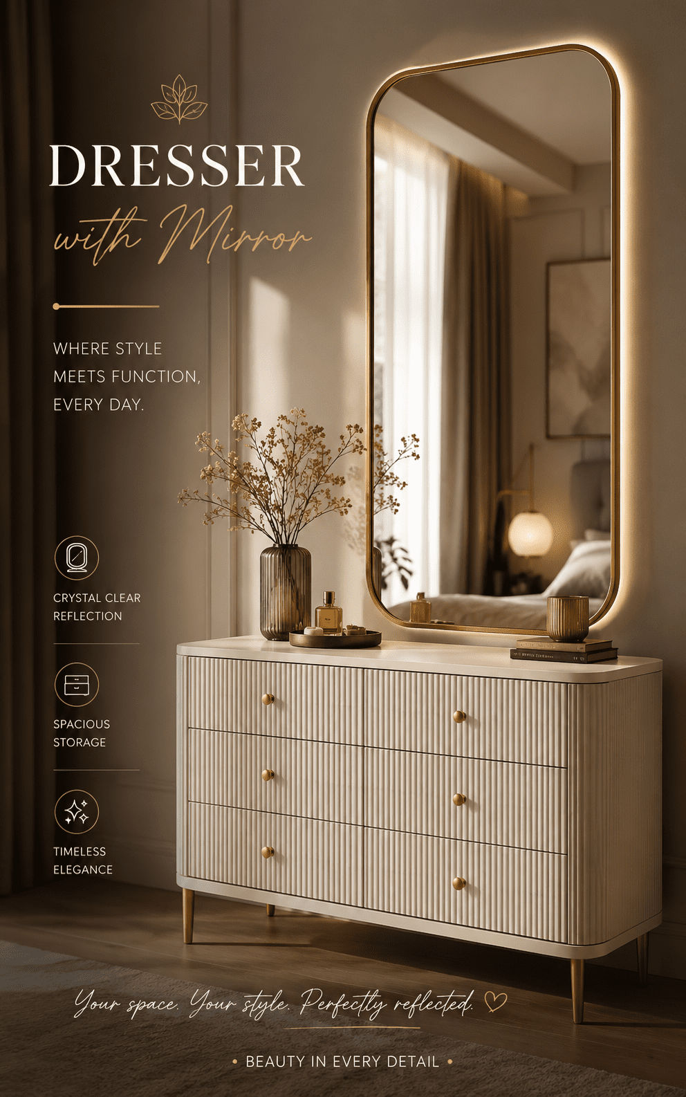 Dresser With Mirror