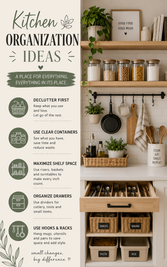 Kitchen Organization Ideas