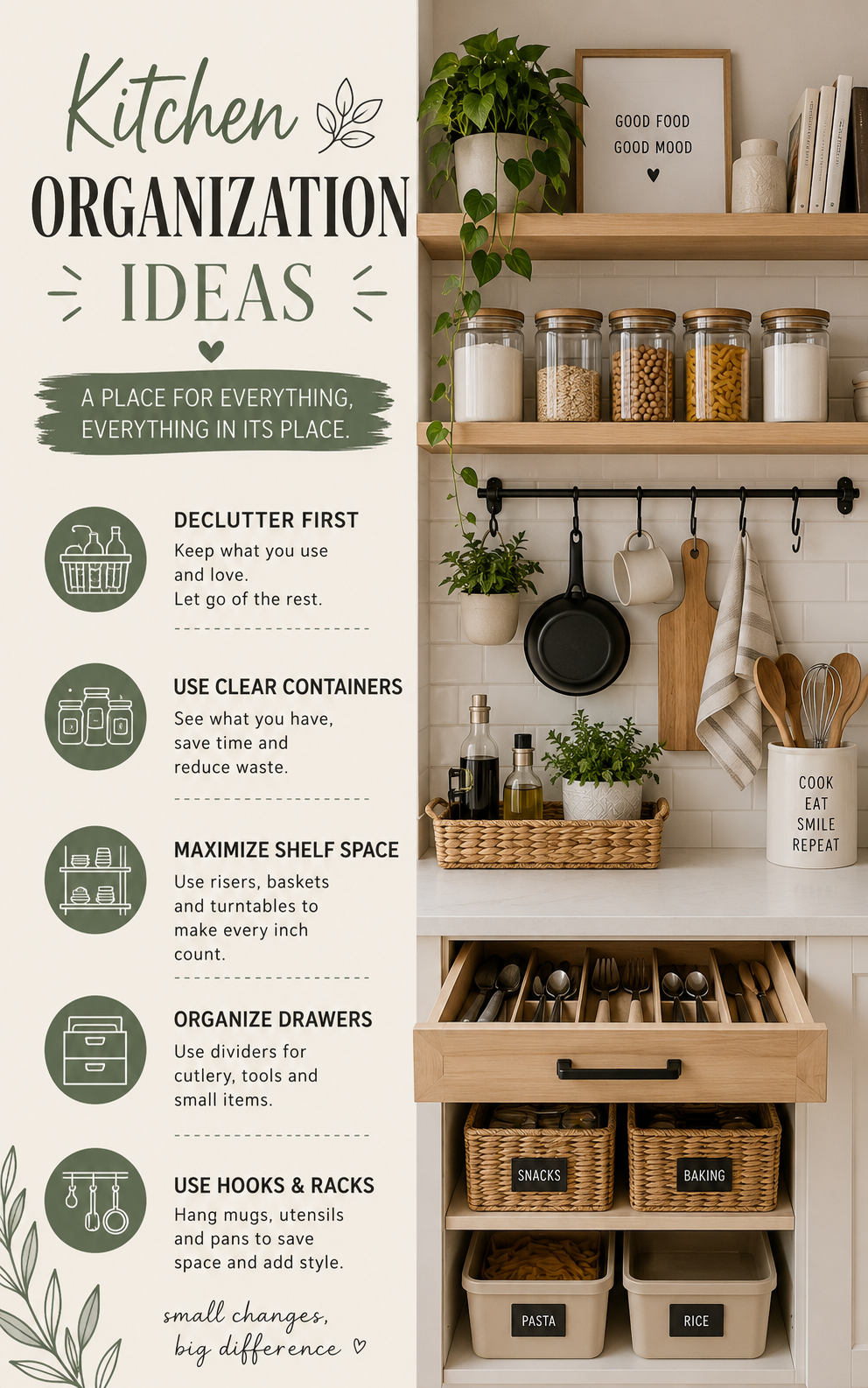 Kitchen Organization Ideas