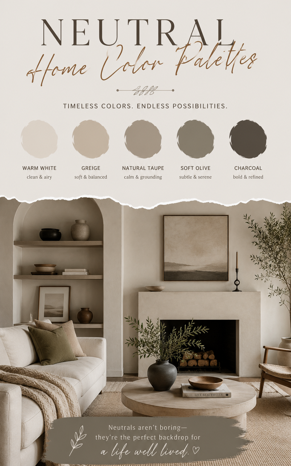 Neutral Home Color Palettes