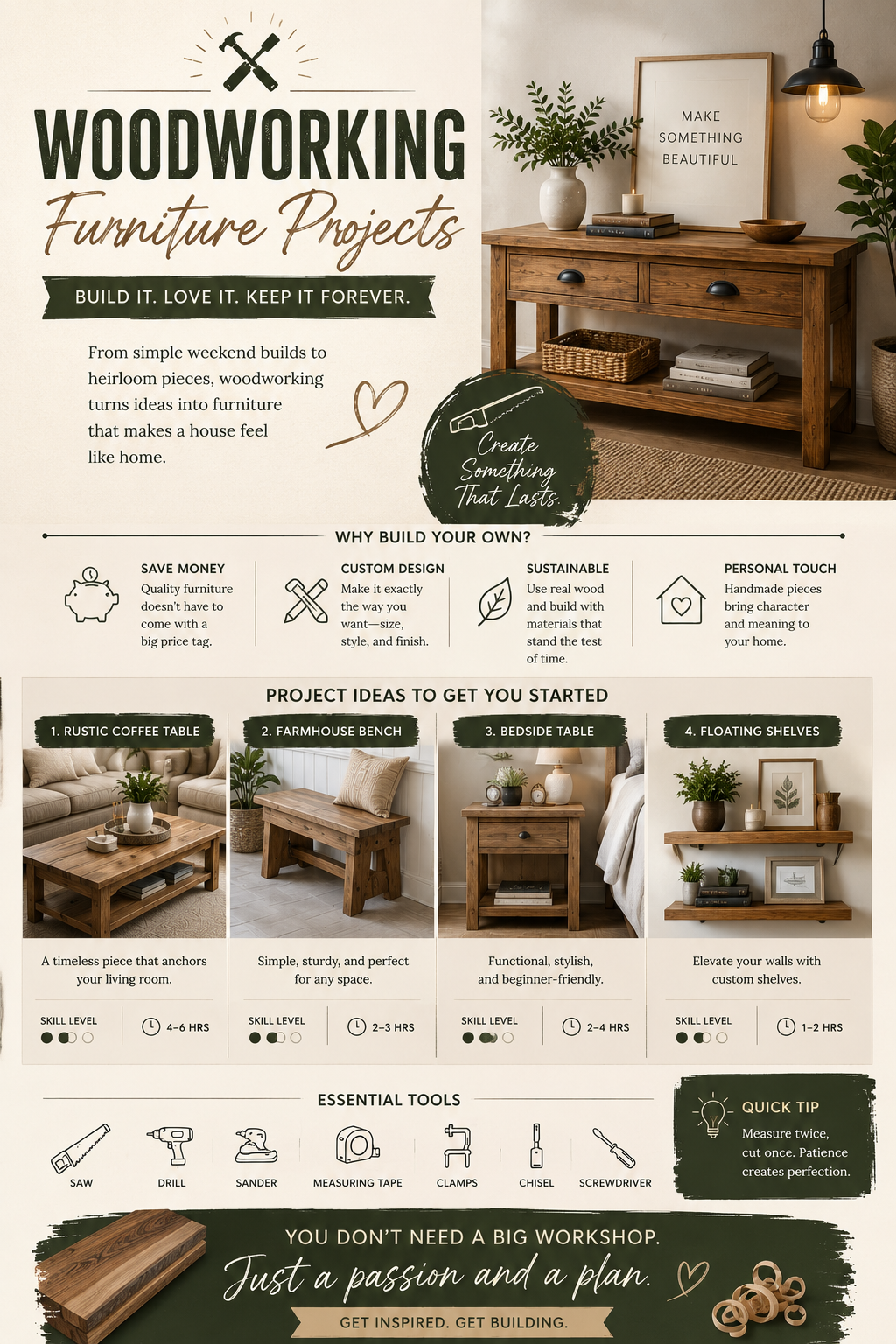 Woodworking Furniture Projects