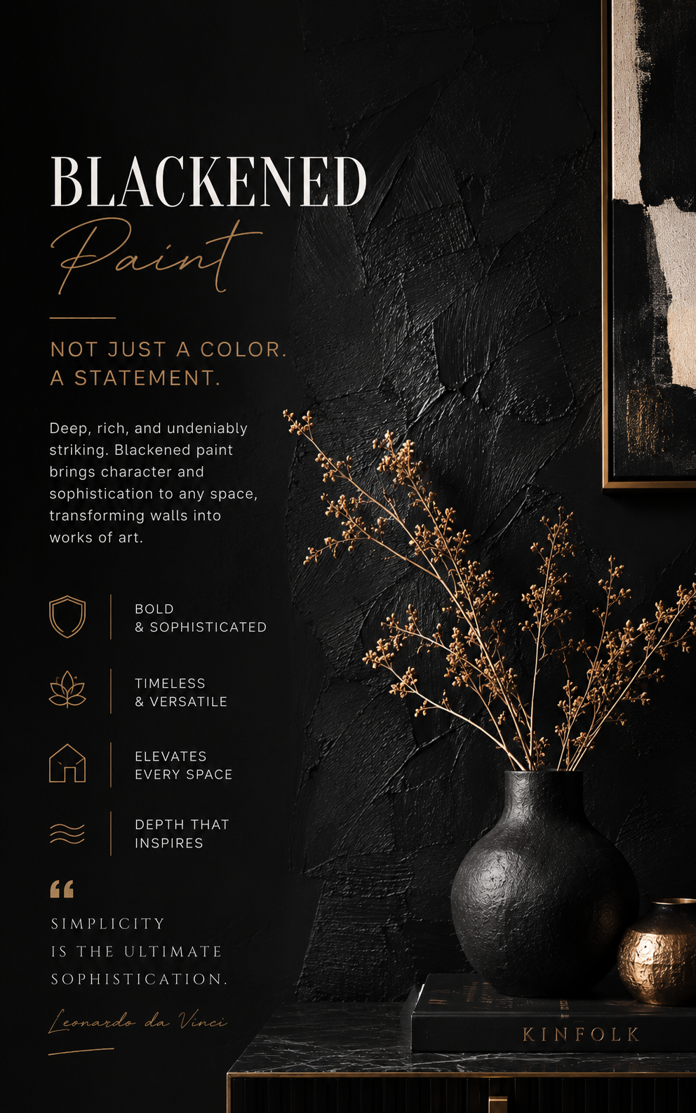 Blackened Paint