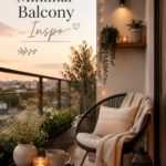 Cozy Minimal Balcony Inspo: