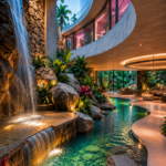 Luxury Indoor Waterfall Atrium