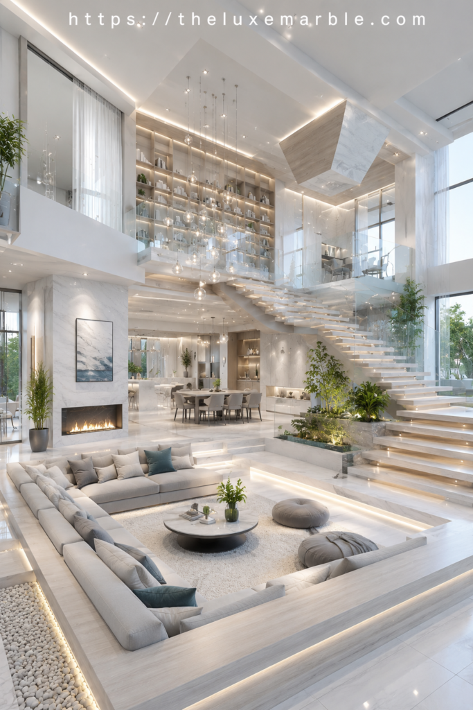 Modern Luxury Double-Height Design