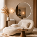 Cozy Bouclé Lounge Chair