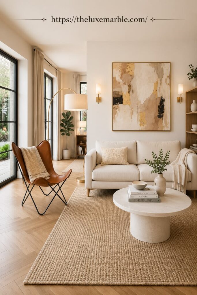 Modern Neutral Living Room