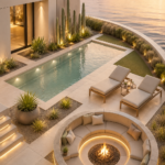 Luxury Modern Backyard Pool