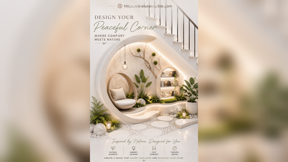 Under Stair Reading Nook