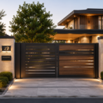 Luxury Modern Front Gate
