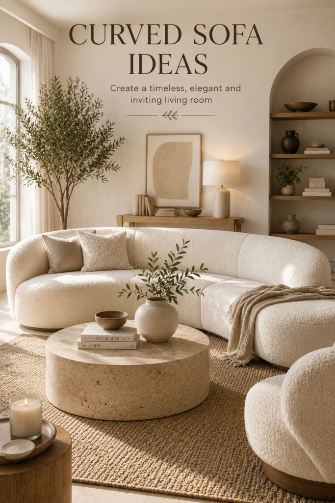 Curved Sofa Ideas
